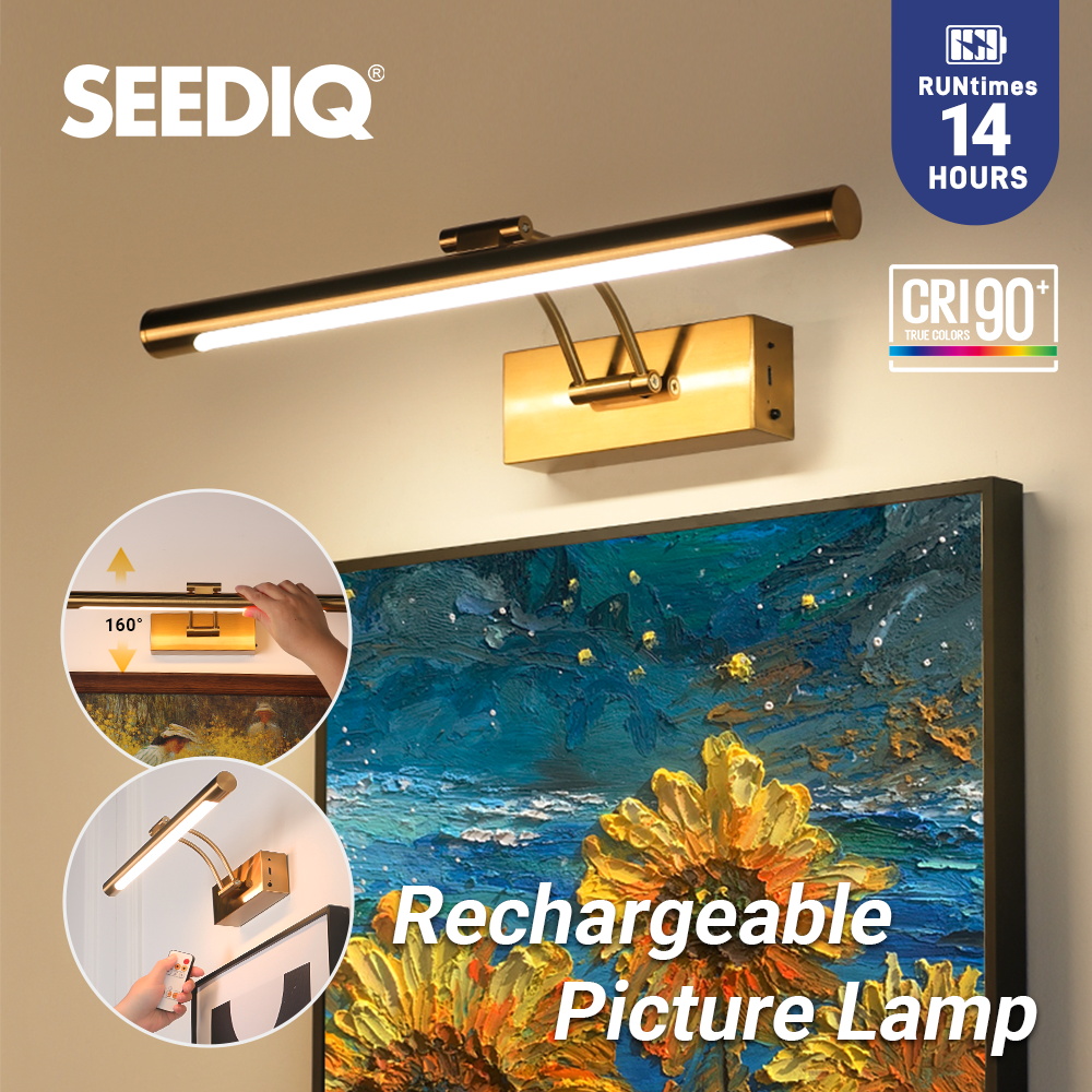 Photography Lighting Wall - Wiederaufladbare LED-Wandleuchte, 40 cm, kabellose Lampe,