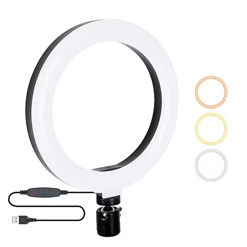 Photography Lighting Continuous - 16/26/33cm Selfie-Ringlicht Fotografie-Aufhellungslicht LED-Ringleuchte Sanftes Augenschutz-Fotolicht