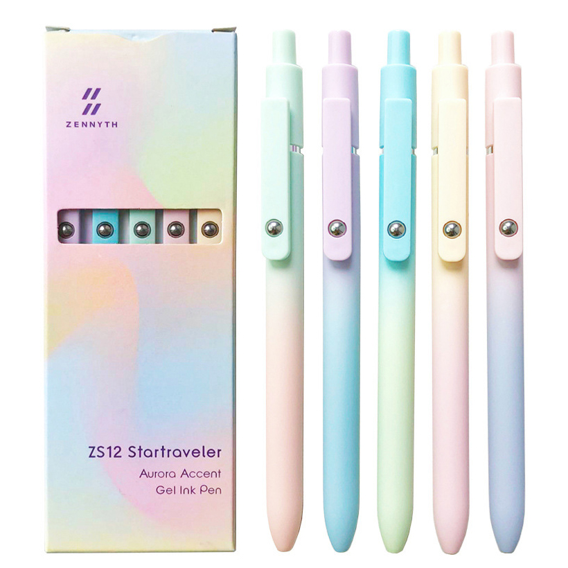 Coloured Gel Set - 5 Teile/satz Aurora Farbverlauf Gel Stifte