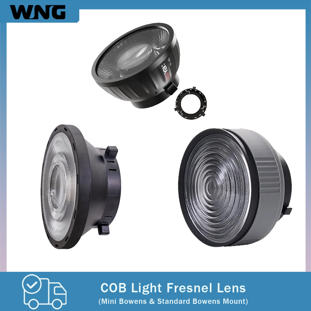 Photography Lighting For Products - Fresnel-Linse 15-55 Grad Einstellbarer Fokusadapter für