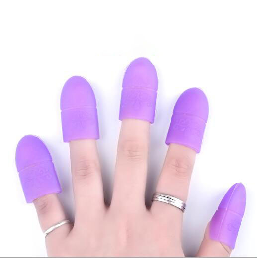 Coloured Gel Set - Zufällige Farbe 5PCS Soaker Remover Caps