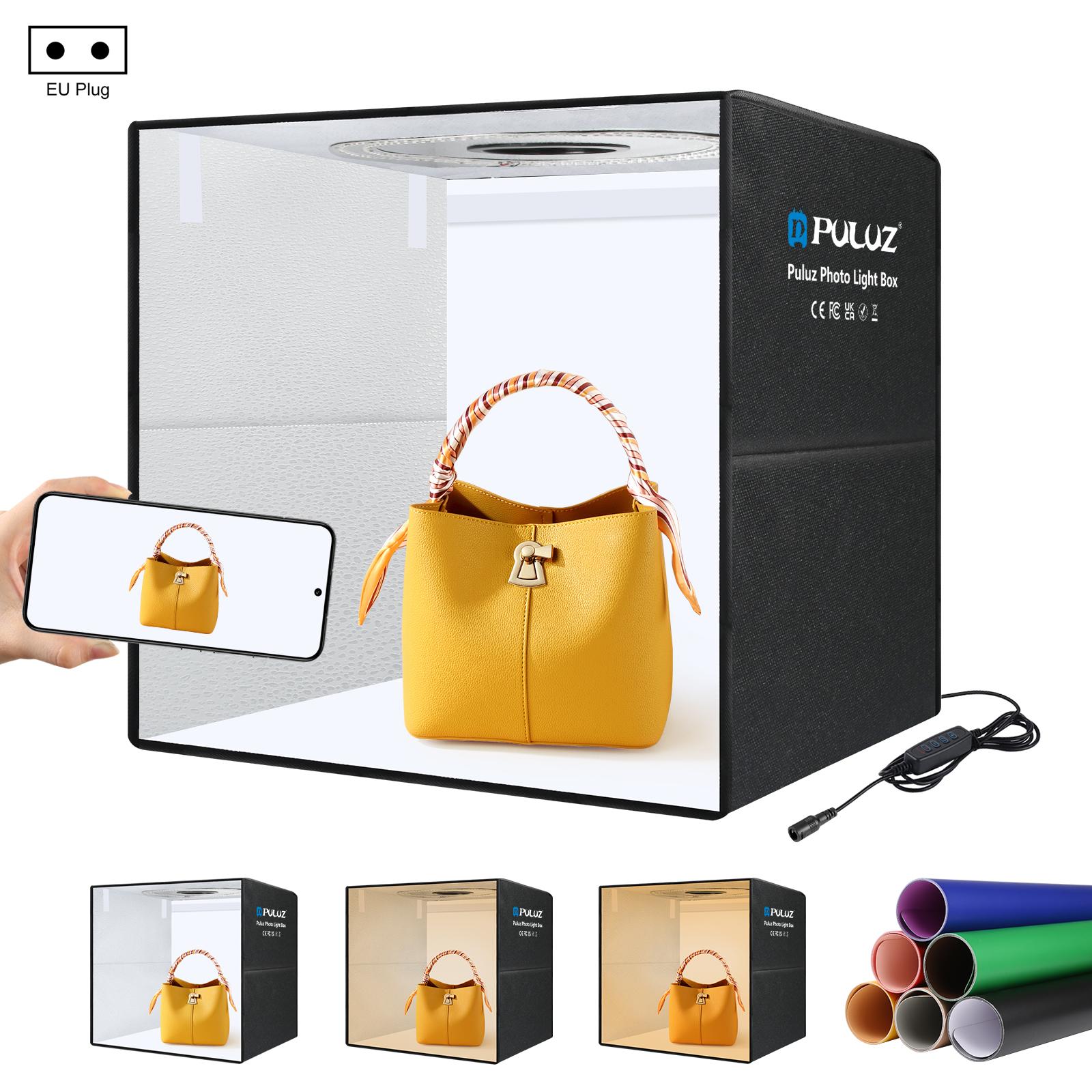 Photography Lighting For Products - PULUZ 50cm Faltbares Tragbares Ringlicht Fotostudio-Beleuchtungs-