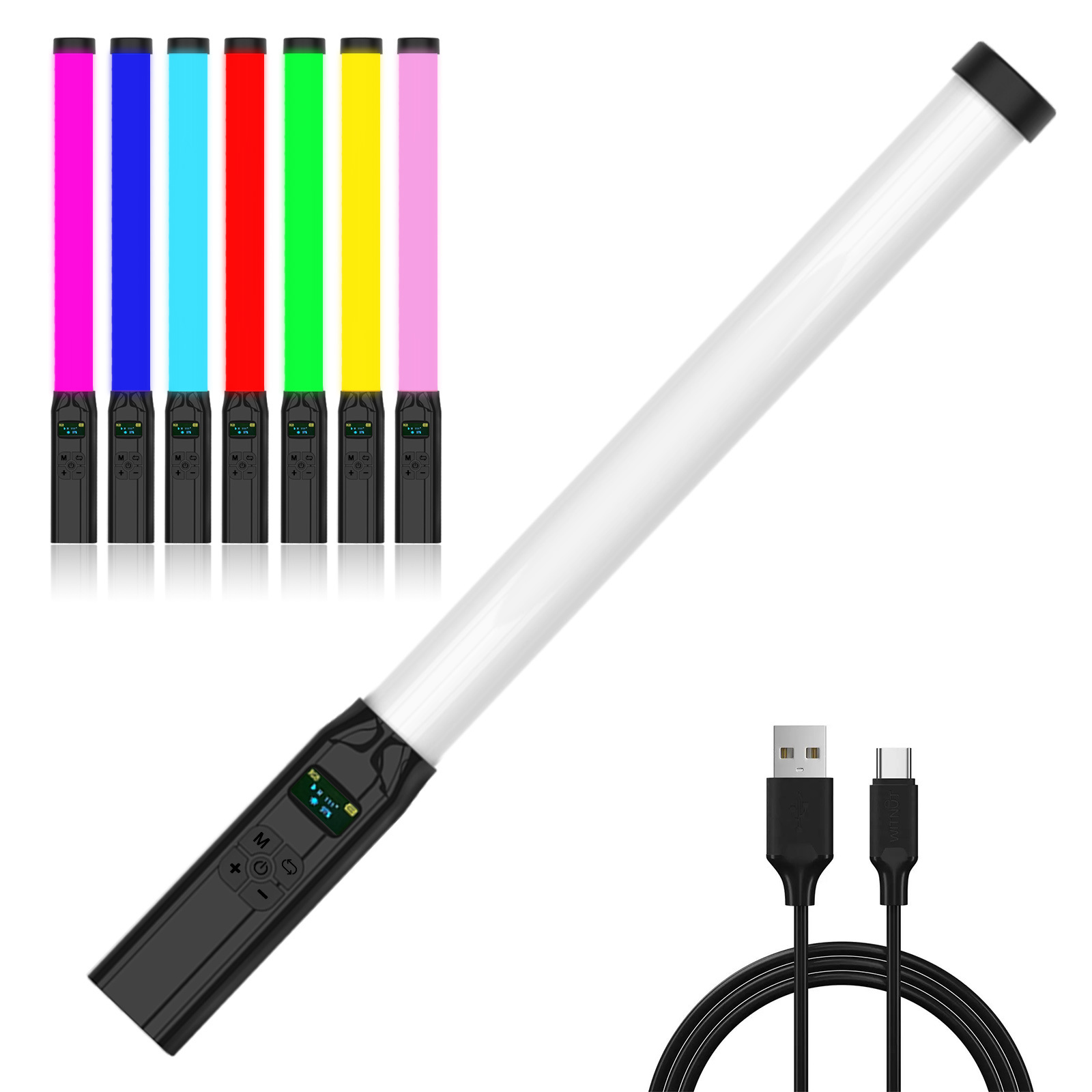 Photography Lighting Types - 50cm RGB Stick Lichts tab leichte