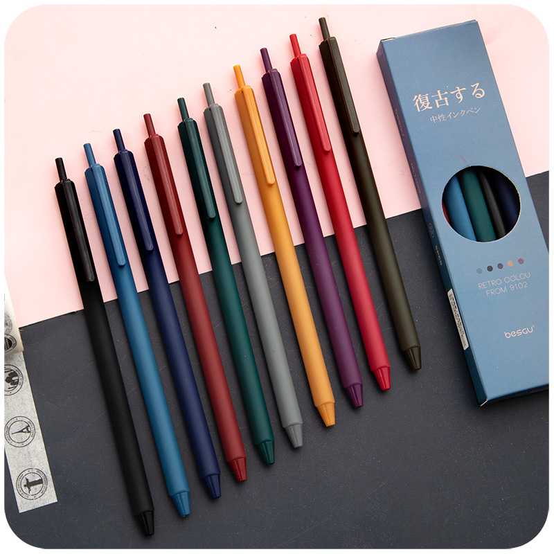 Coloured Gel Set - 5 stücke Retro Farbe Stift Set