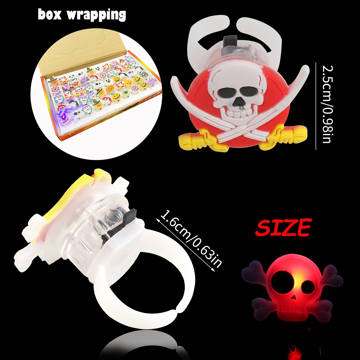 Halloween-Leuchtringe für Kind – Led Ring Light 18 Bewertung und Preis