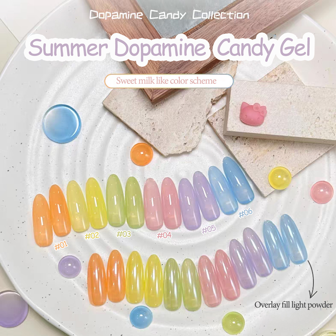 1 Stück WS Ice Transparent Dop – Coloured Gel Set Bewertung und Preis