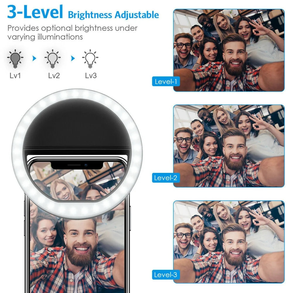 LED-Selfie-Ringlicht mit USB-L – Photography Lighting Continuous Bewertung und Preis