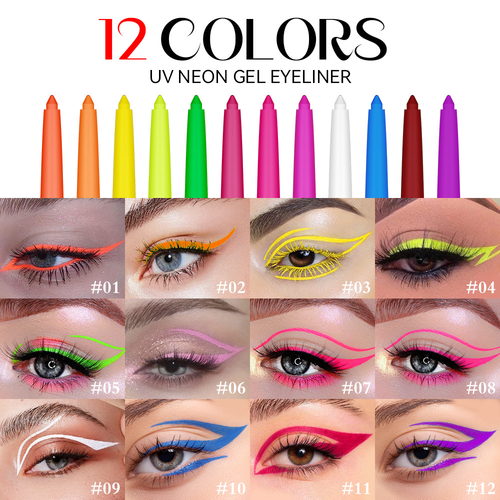12-farbiger fluoreszierender E – Coloured Gel Set Bewertung und Preis