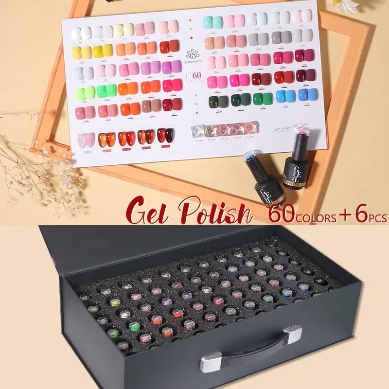 BORN PRETTY 60 Farben Professi – Coloured Gel Set Bewertung und Preis