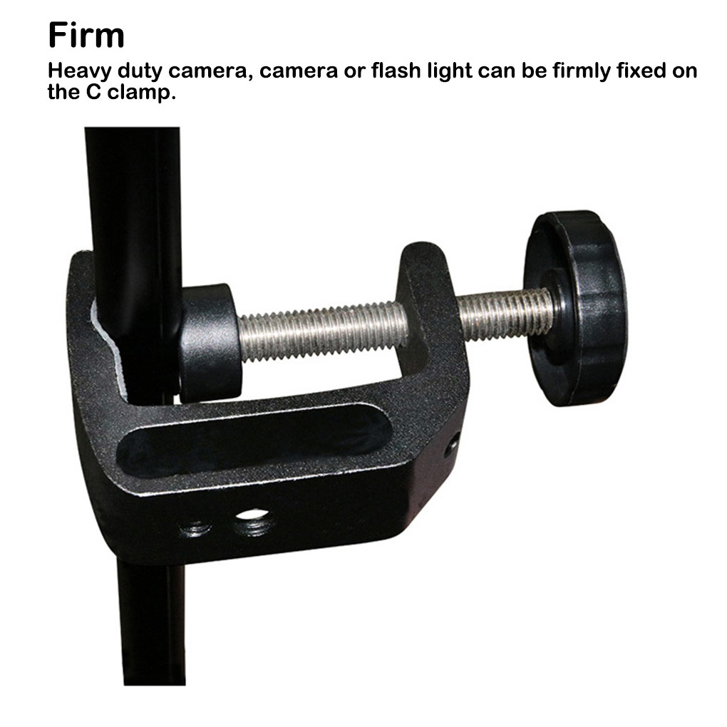 C-förmige Klemme aus Aluminium – Photography Lighting Types Bewertung und Preis