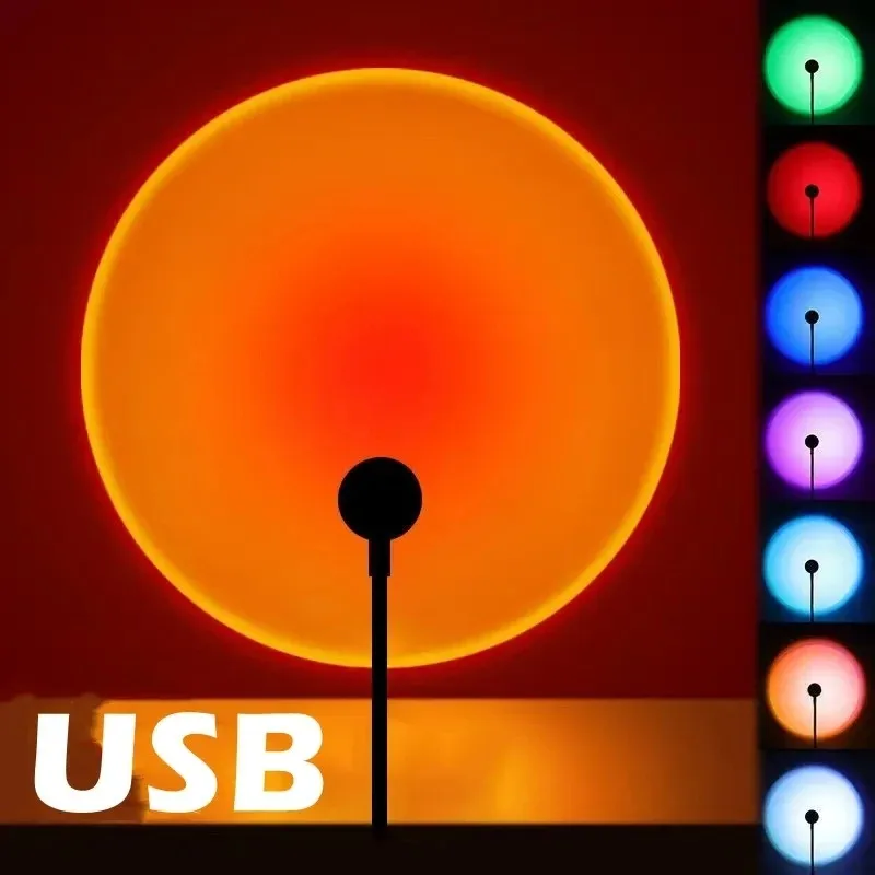 Projektionslampe USB Sonnenunt – Photography Lighting Wall Bewertung und Preis