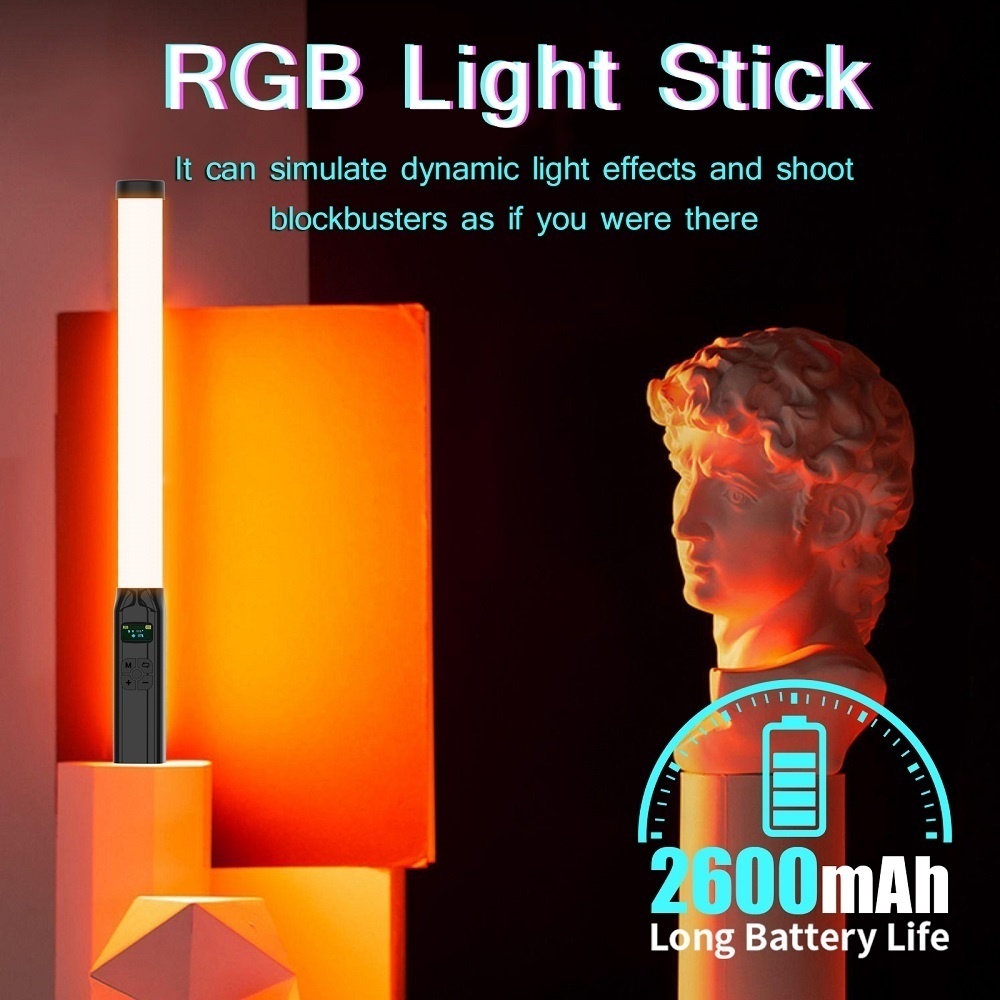 50cm RGB Stick Lichts tab leic – Photography Lighting Types Bewertung und Preis