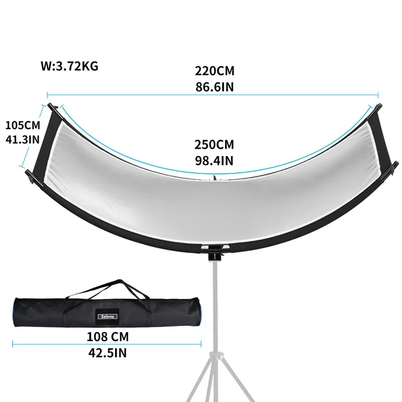 Selens 4-IN-1 U-Typ 105 x 260  – Photography Lighting Types Bewertung und Preis
