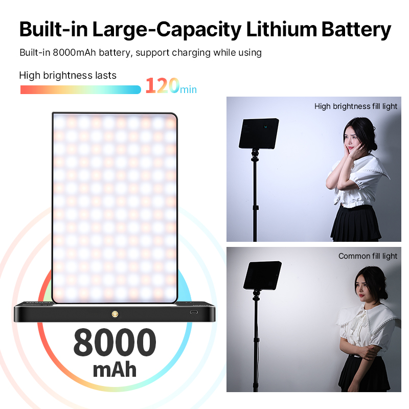 Ulanzi LT003 15 W RGB-Videoleu – Photography Lighting Continuous Bewertung und Preis