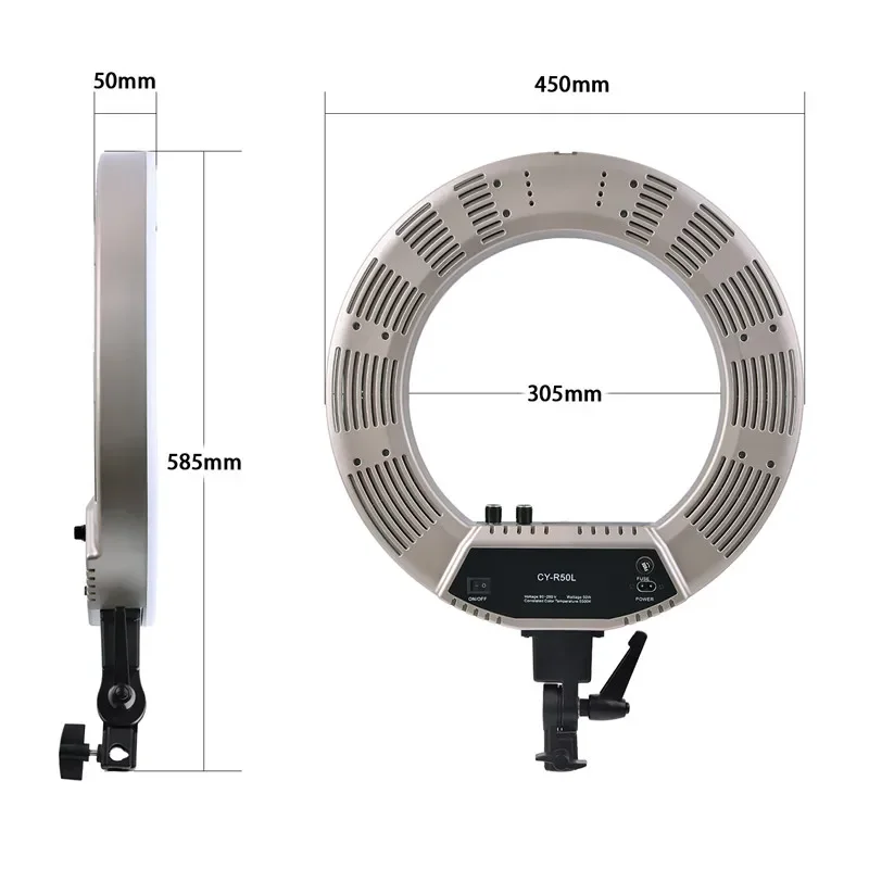 18 Zoll 55W 480 LED Verstellba – Led Ring Light 18 Bewertung und Preis