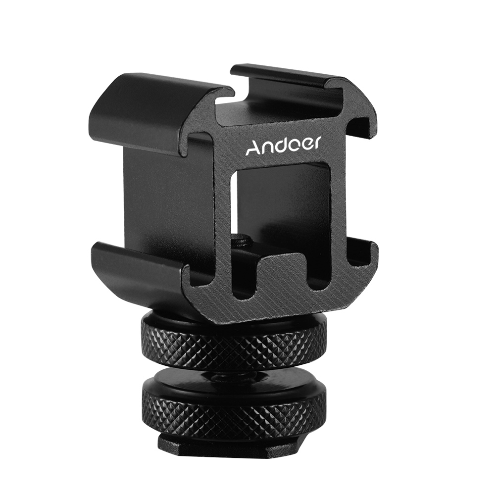 Andoer 3-Kaltschuh-Montageadap – Photography Lighting Continuous Bewertung und Preis