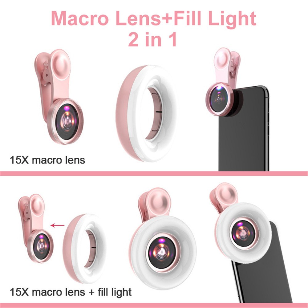 Mobiles Objektiv, 15 x Makroob – Photography Lighting Continuous Bewertung und Preis