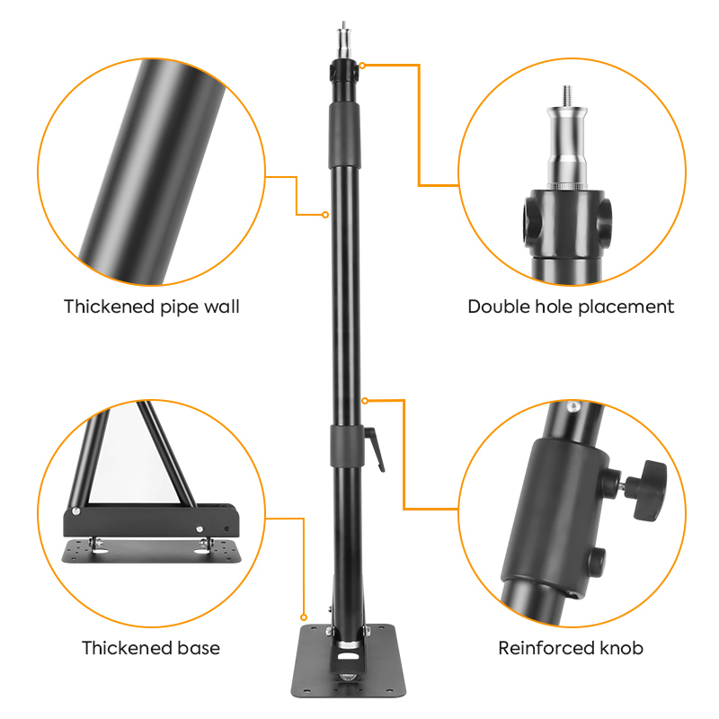 53,9 zoll Wand Halterung Alumi – Photography Lighting Wall Bewertung und Preis