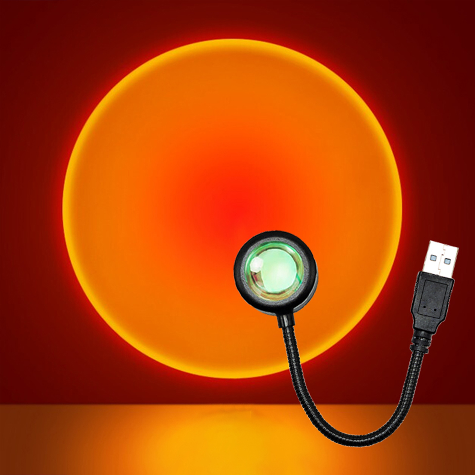 LED Sonnenuntergang Lampe Nach – Photography Lighting Wall Bewertung und Preis