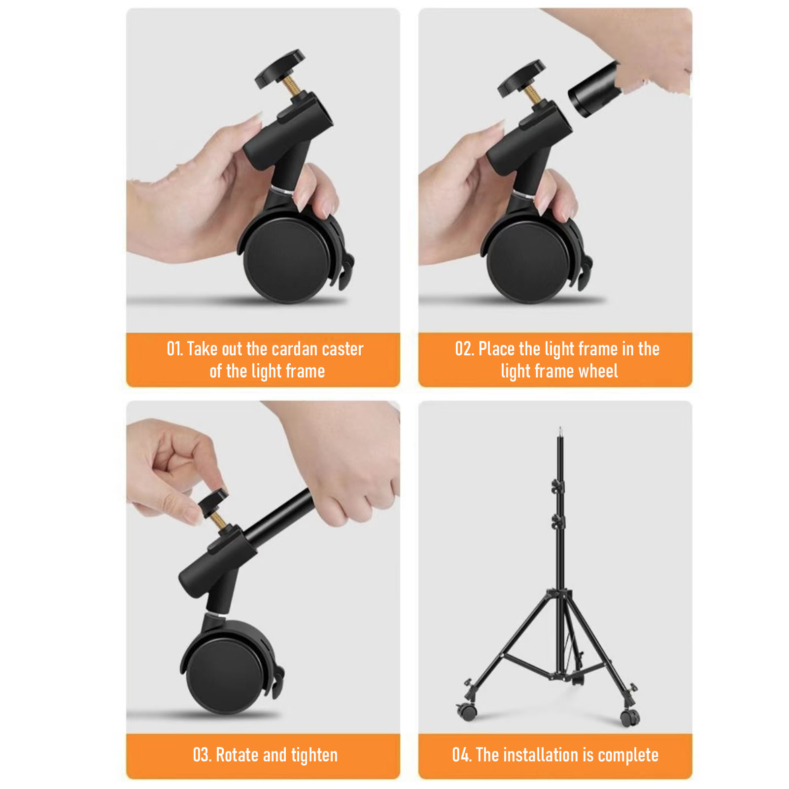 3 Stück/Set flexible Lenkrolle – Photography Lighting Setup Bewertung und Preis